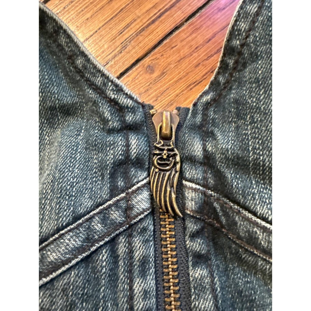 Harley-Davidson Denim Halter Top - Picture 5 of 8